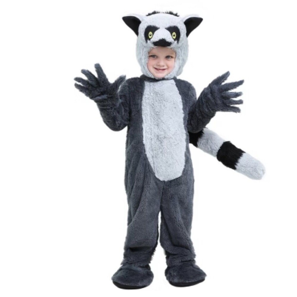 Lemur Halloween Costume Kids Size Medium 8-10 Years New In Bag